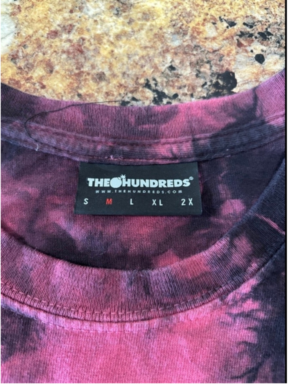 The Hundreds “Purify Destroy” Tie-Dye Graphic Tee - Picture 4 of 4